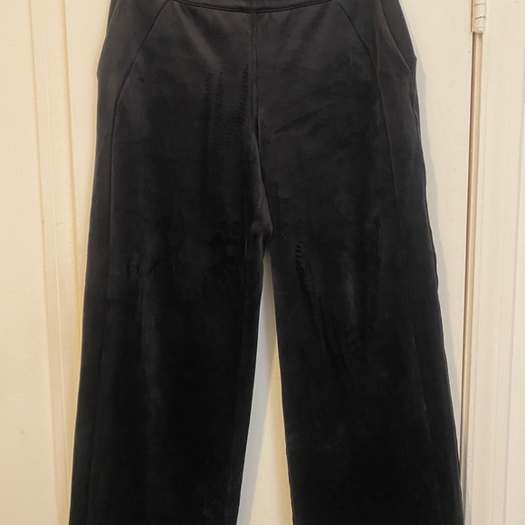 Lululemon Chic Black Wide-Leg Pants Color Black Size Large